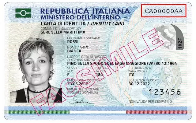 CARTA DI IDENTITA' ELETTRONICA