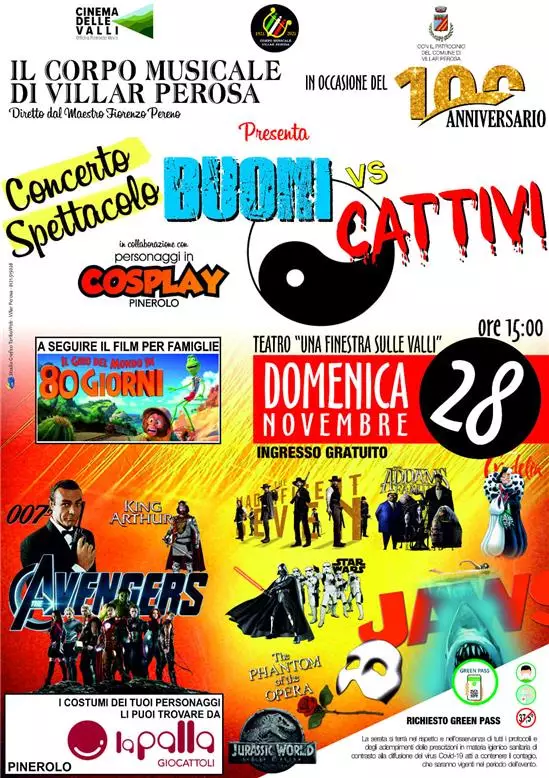 Concerto Spettacolo "Buoni vs Cattivi"